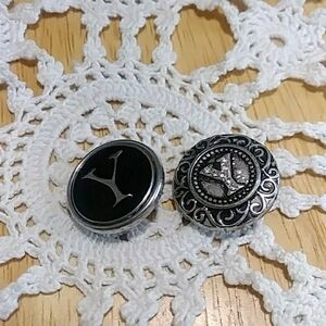 Snap Jewelry - Alphabet Initial Snap Buttons Letter Y